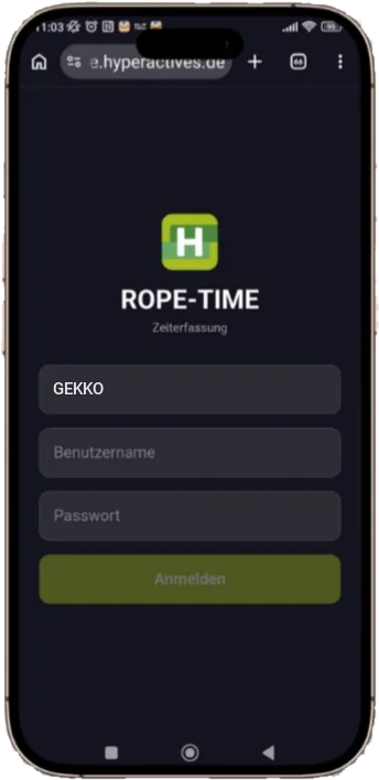 ROPE-TIME App